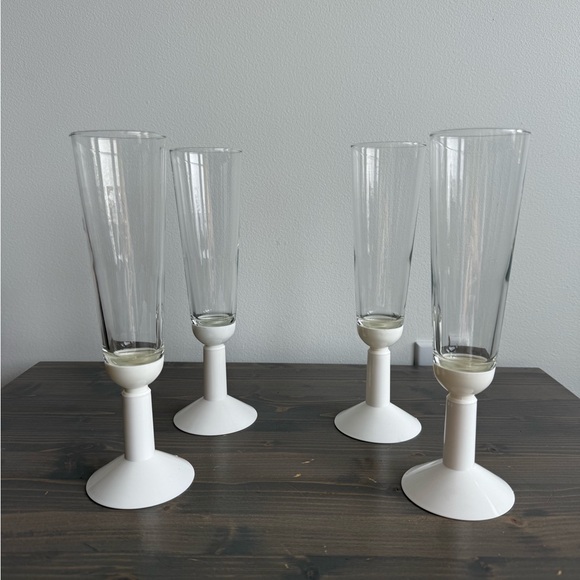 4 x vintage Bodum Oktett champagne glasses 🥂 - Picture 1 of 8
